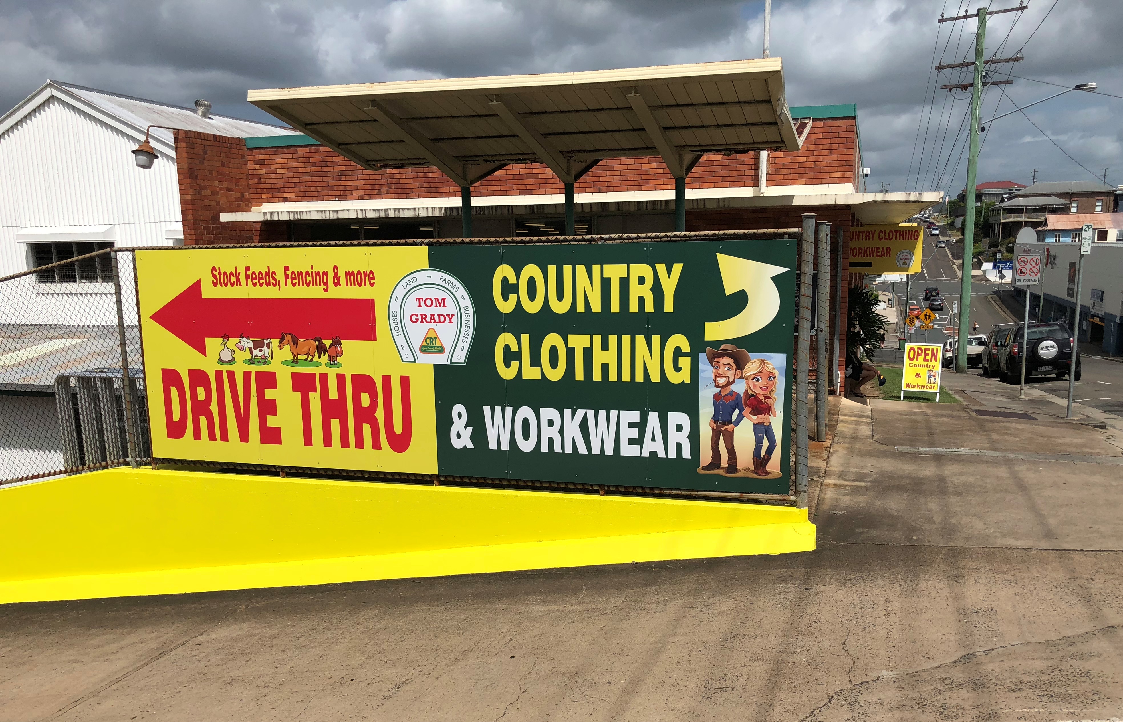 Tom Grady Country Clothing and Workwear - Logo