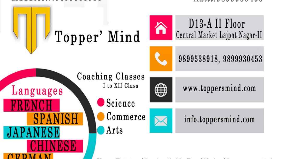 Toppers Mind - Cover photo