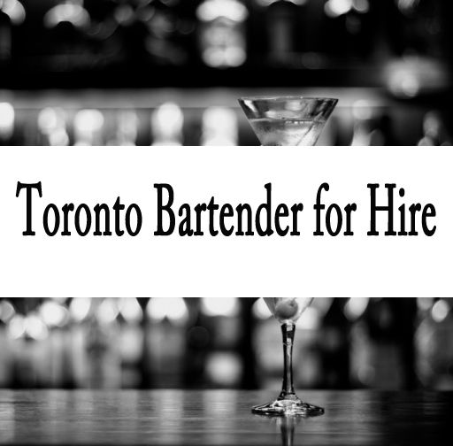 Toronto Bartender for Hire - Logo