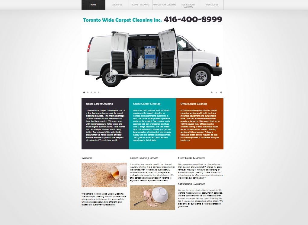 Toronto Wide Carpet Cleaning - Logo