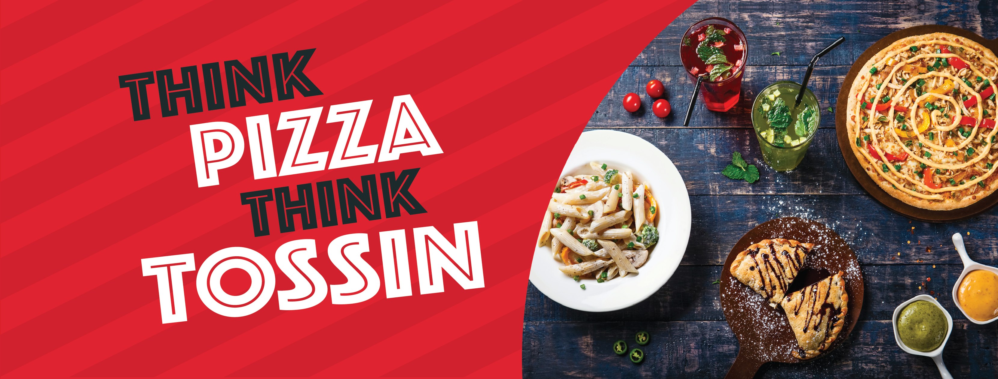 Tossin Pizza - Logo