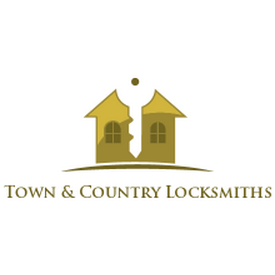 Town &a; Country Locksmiths (1995) - Logo