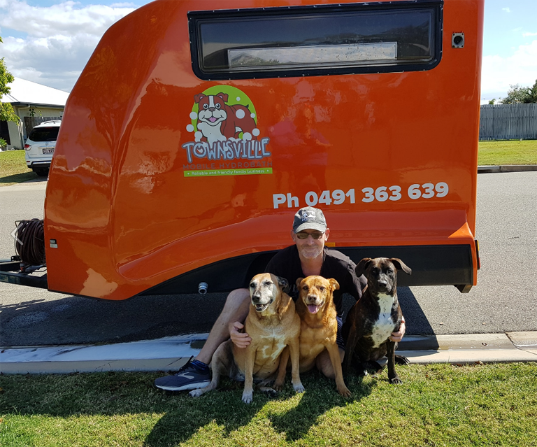 Townsville Mobile Hydrobath - Logo