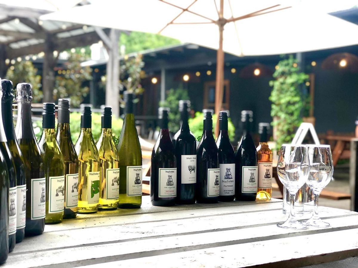 Tractorless Vineyard Cellar Door at The Mill Courtyard - Logo