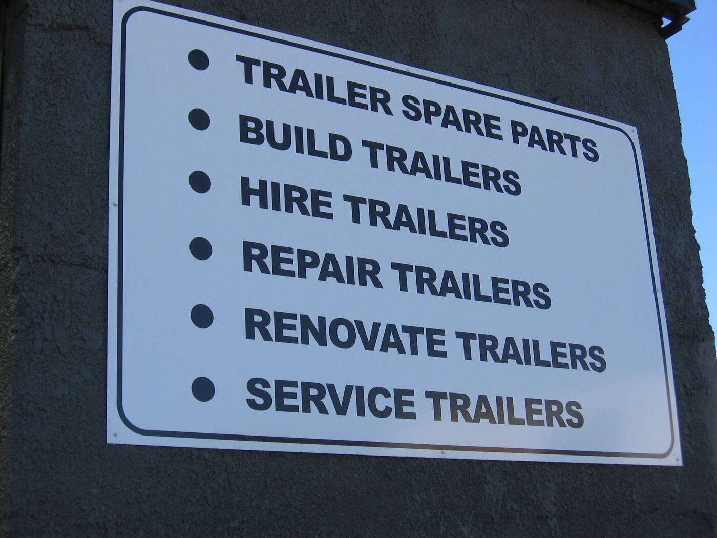 Trailers Tasmania - Cover photo