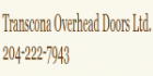 Transcona Overhead Doors Ltd. - Logo