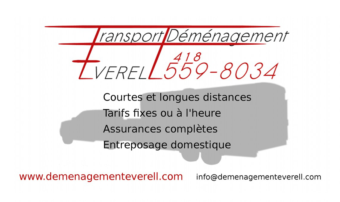 Transport Déménagement Et Entreposage EVERELL - Logo