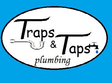 traps and taps plumbing - Logo