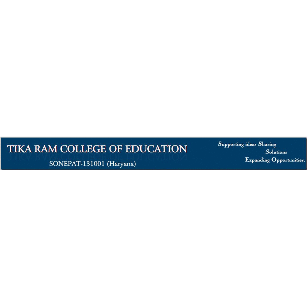 T.R. College of Education Sonepat (TR) - Logo
