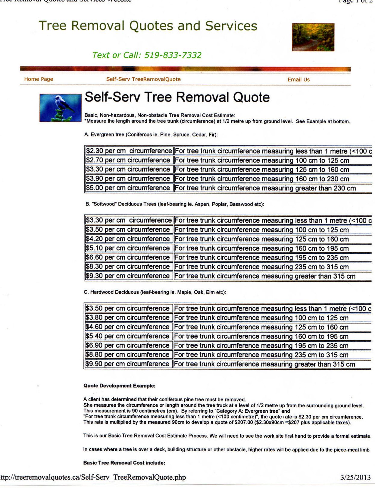 Tree Removal Quotes and Services - Logo