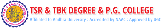 TSR and TBK Degree and P.G. College (TSRTKDPGC) - Logo