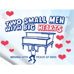 Two Small Men With Big Hearts Moving - Logo