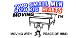Two Small Men With Big Hearts Moving - Logo