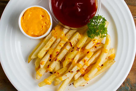 UFO Fries And Corn - Logo