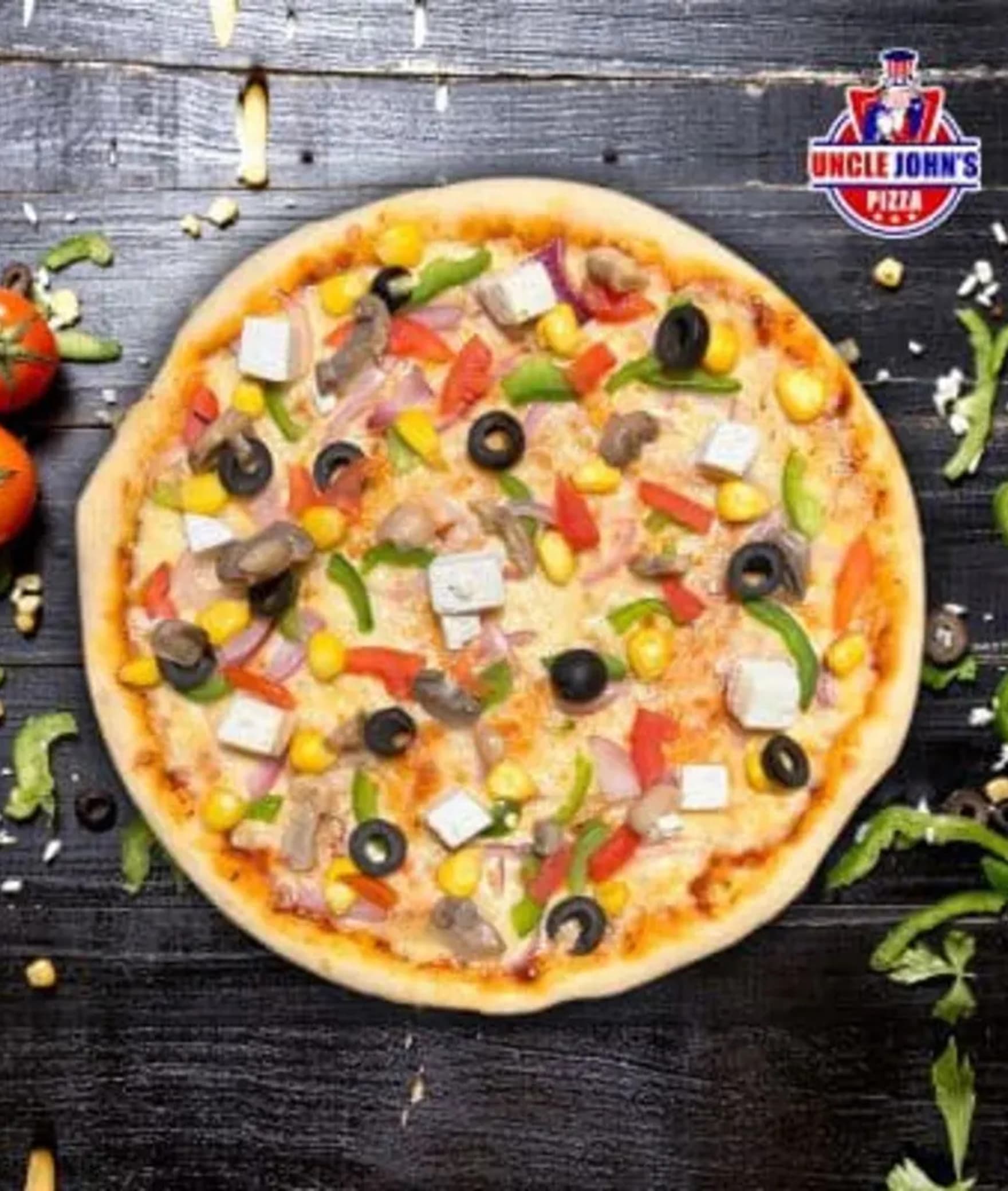 Uncle John's Pizza - Logo