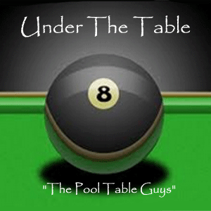 Under The Table "The Pool Table Guys" - Logo