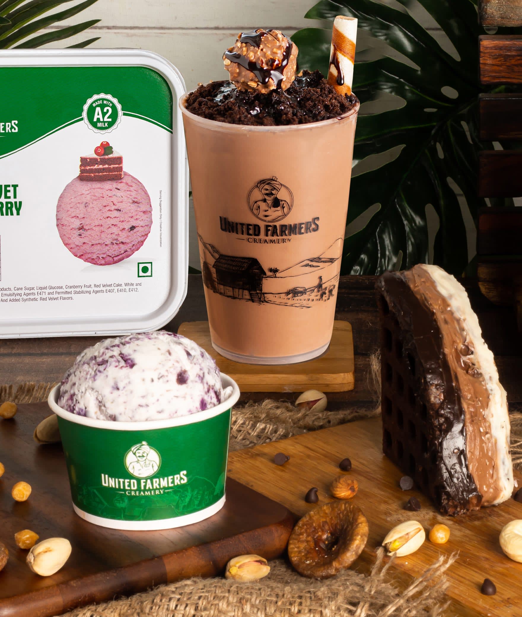 United Farmers Creamery - UFC - Logo