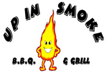 Up In Smoke Barbeque &a; Grill - Logo