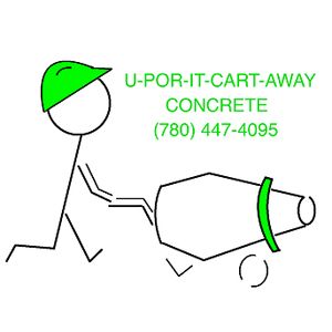 U-POR-IT-CART-AWAY Concrete - Logo