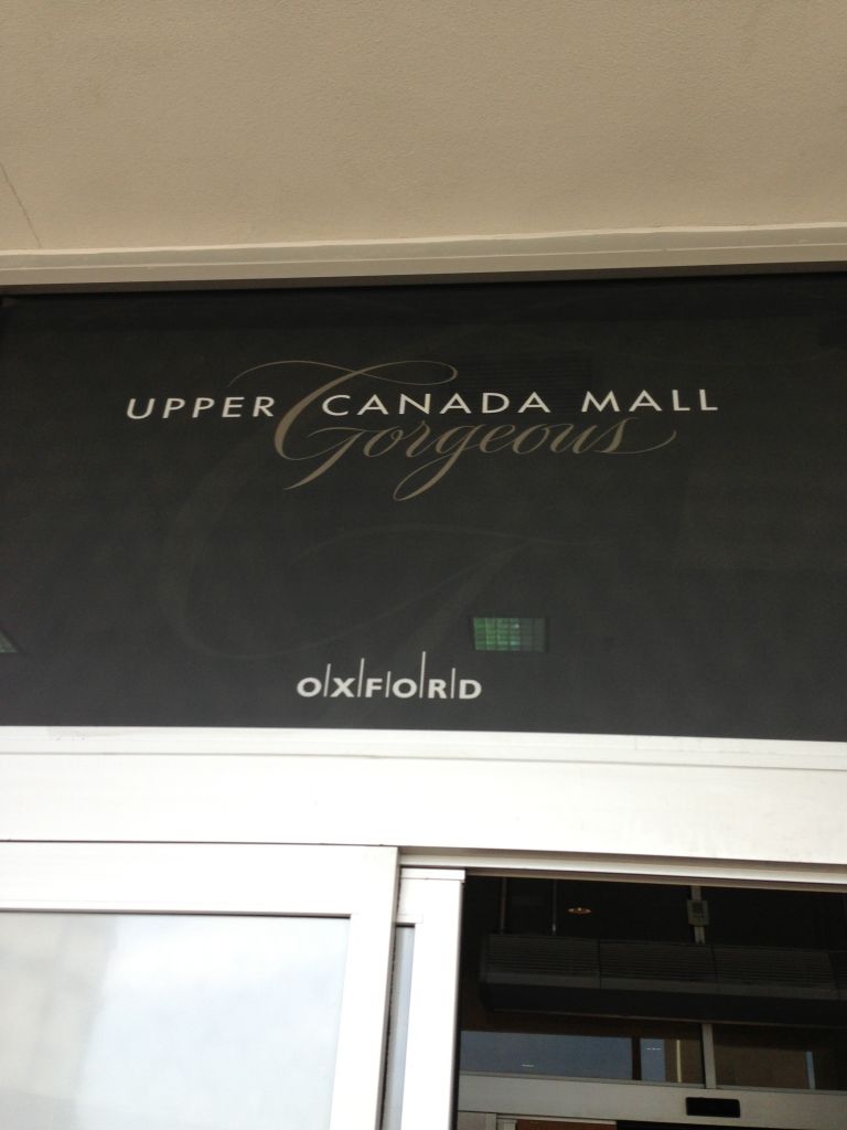 Upper Canada Mall Kiosk Upper Level - Logo