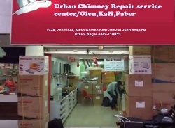 Urban chimney repair service center /Glen,Kaff,Faber - Logo