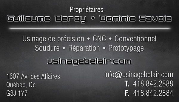 Usinage Bél-air Inc - Logo