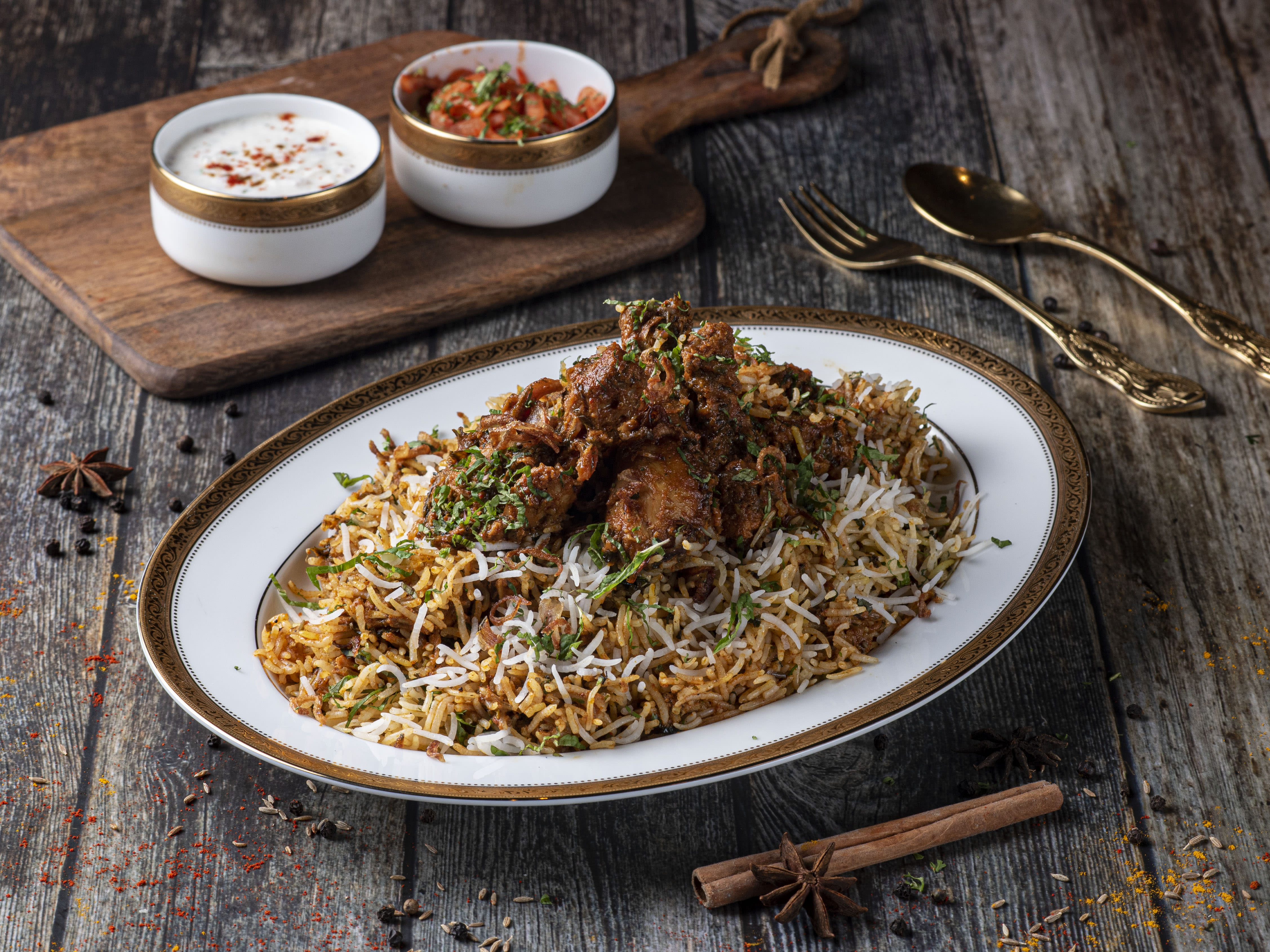Ustad's Biryani & Kebabs - Logo