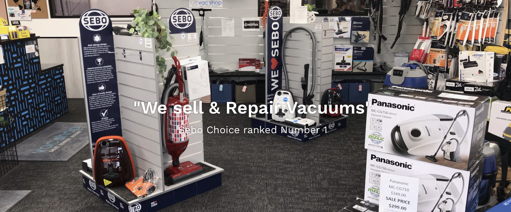 VacShop Mayfield - Logo