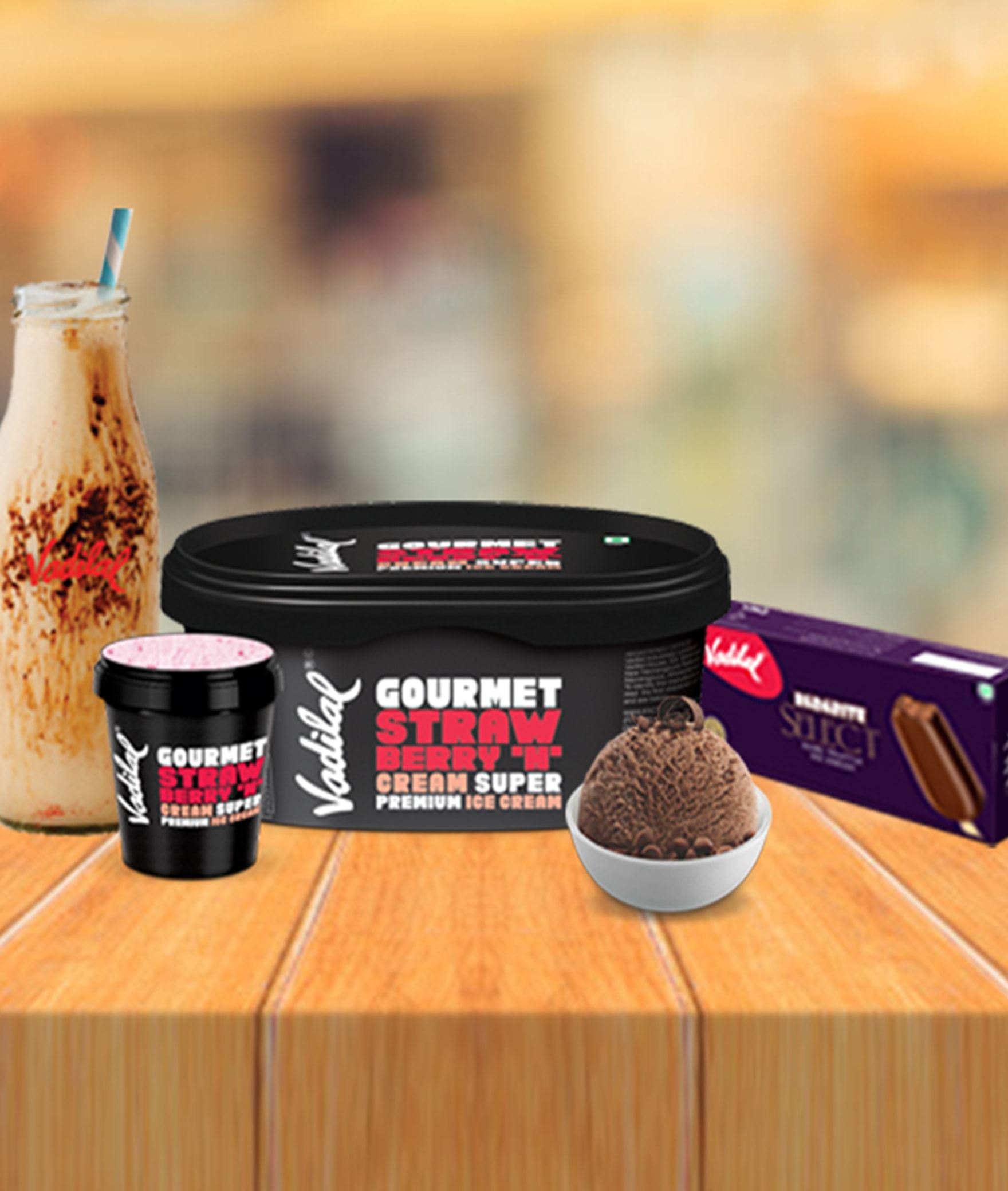 Vadilal Scoop Shop - Logo