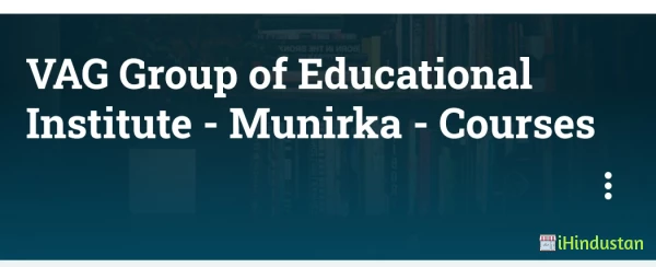 VAG Group of Educational Institute - Munirka - Logo