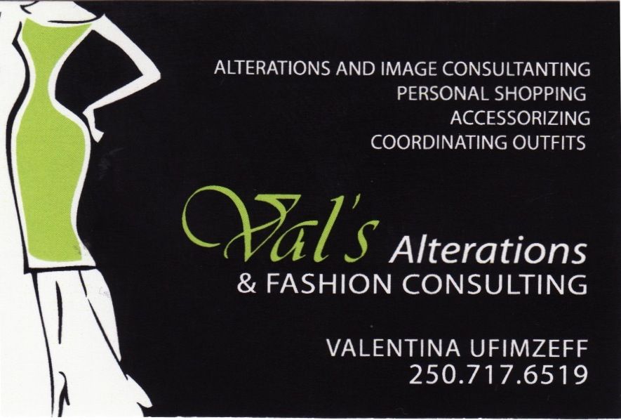 Val&s;s Alterations &a; Fashion Consulting - Logo