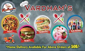 Vardham's Food court & pizza world - Logo