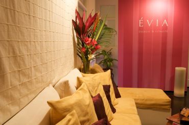 Évia Spa Massothérapie - Logo