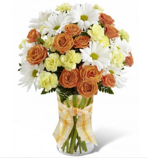 Victoria and Julia&s;s Flowers - Logo