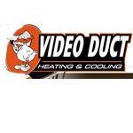 Video Duct, Heating And Cooling - Logo