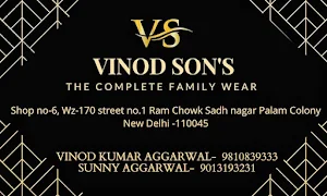 Vinod Son's - Cover photo