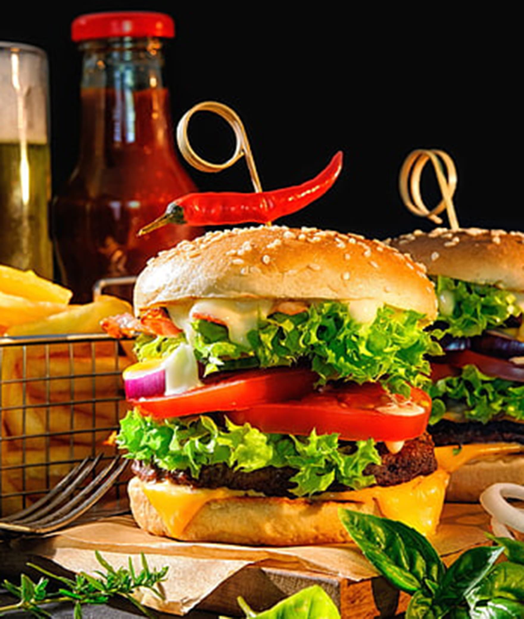 Vintage Burgers - Logo