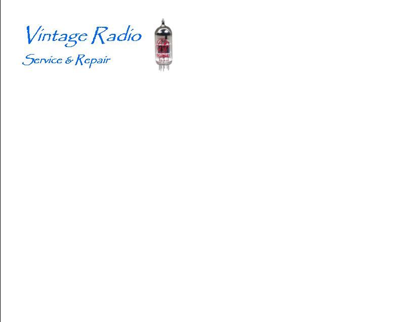 Vintage Radio Service &a;amp; Electronics - Logo