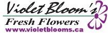 Violet Bloom&s;s Fresh Flowers - Logo