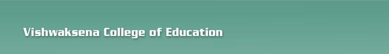 Vishwaksena College of Education (VCE) - Logo