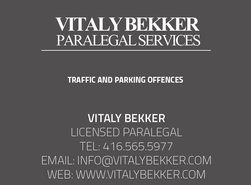 Vitaly Bekker Paralegal Services - Logo