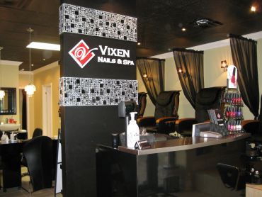 Vixen Nails &a; Spa - Logo