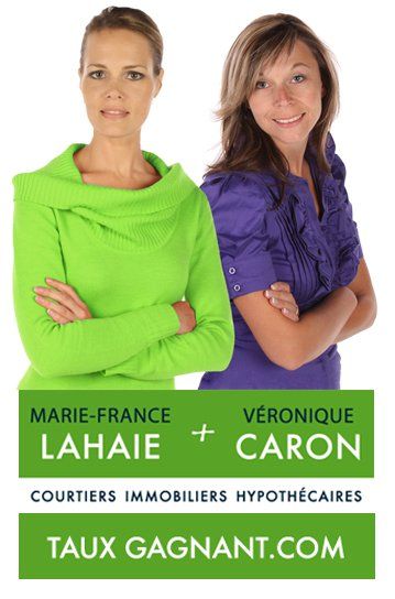 Véronique Caron &a; Marie-France Lahaie - Courtiers Imm - Logo