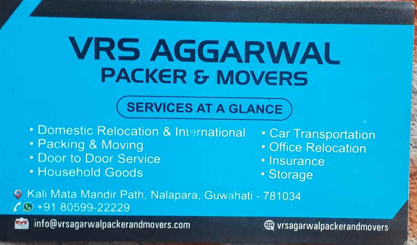 Vrs Agarwal Packers And Movers - Cover photo