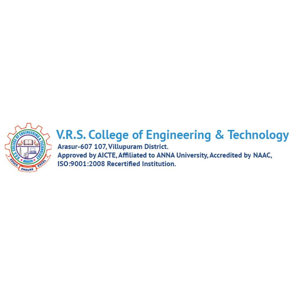 VRS College of Engineering and Technology Viluppuram (VRSCET) - Logo