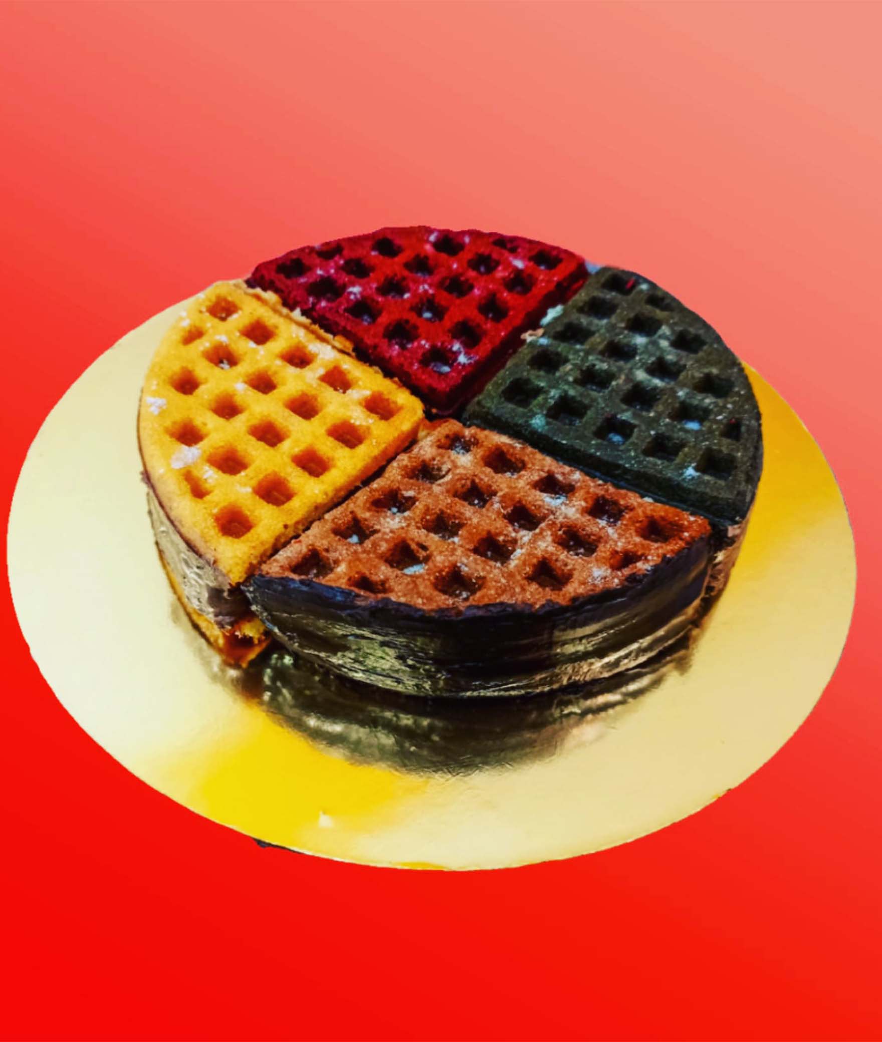WAFFLE & ICE-CREAM - Logo