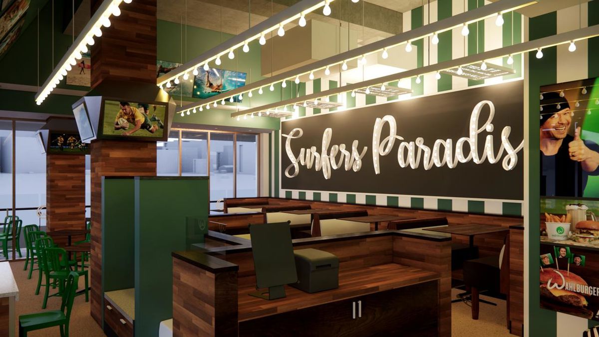 Wahlburgers Surfers Paradise - Logo