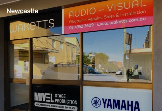 Waketts Audio Visual - Logo