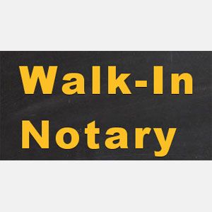 Walk In Notary - Logo