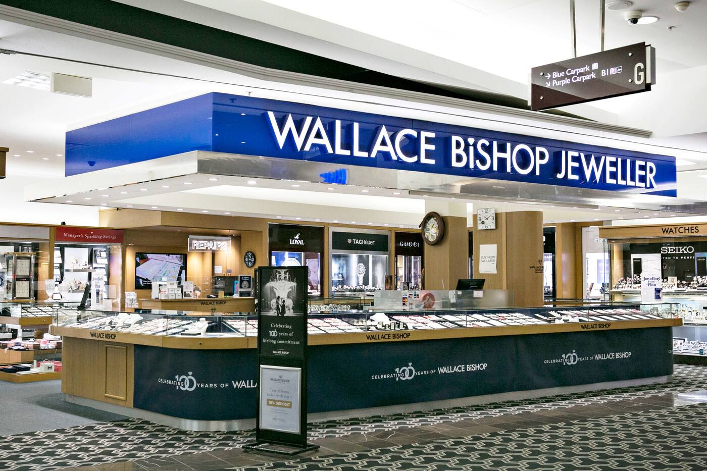 Wallace Bishop - Westfield Carindale - Logo